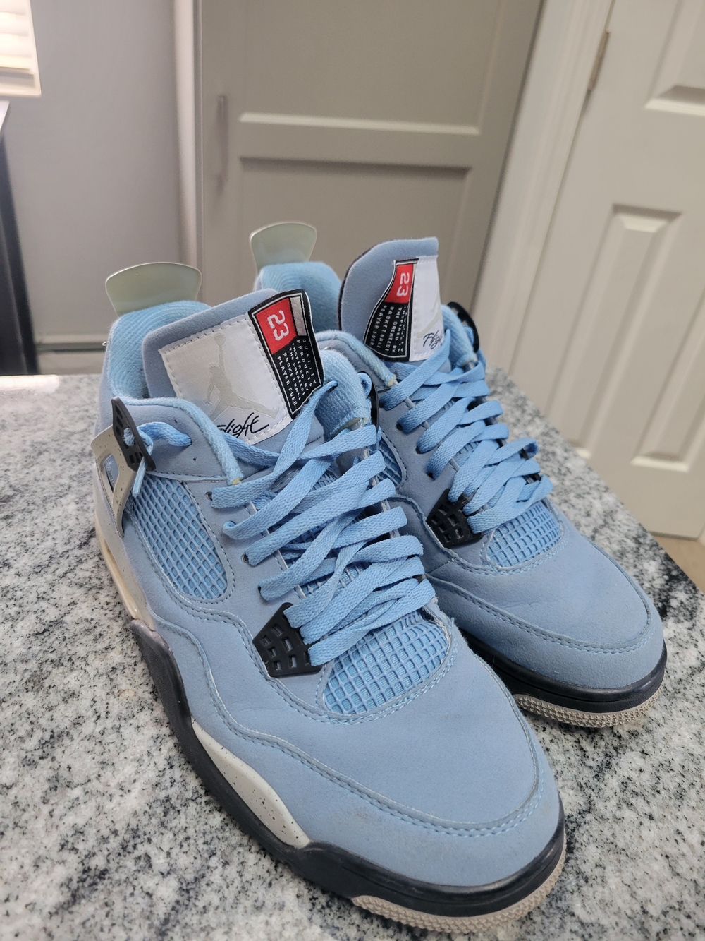 Nike Air Jordan 4 Retro sneakers University Blue sz 11